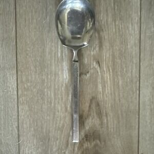 Salem‎ SLF2 Stainless Burnished Black Accent Japan Casserole Spoon Flatware